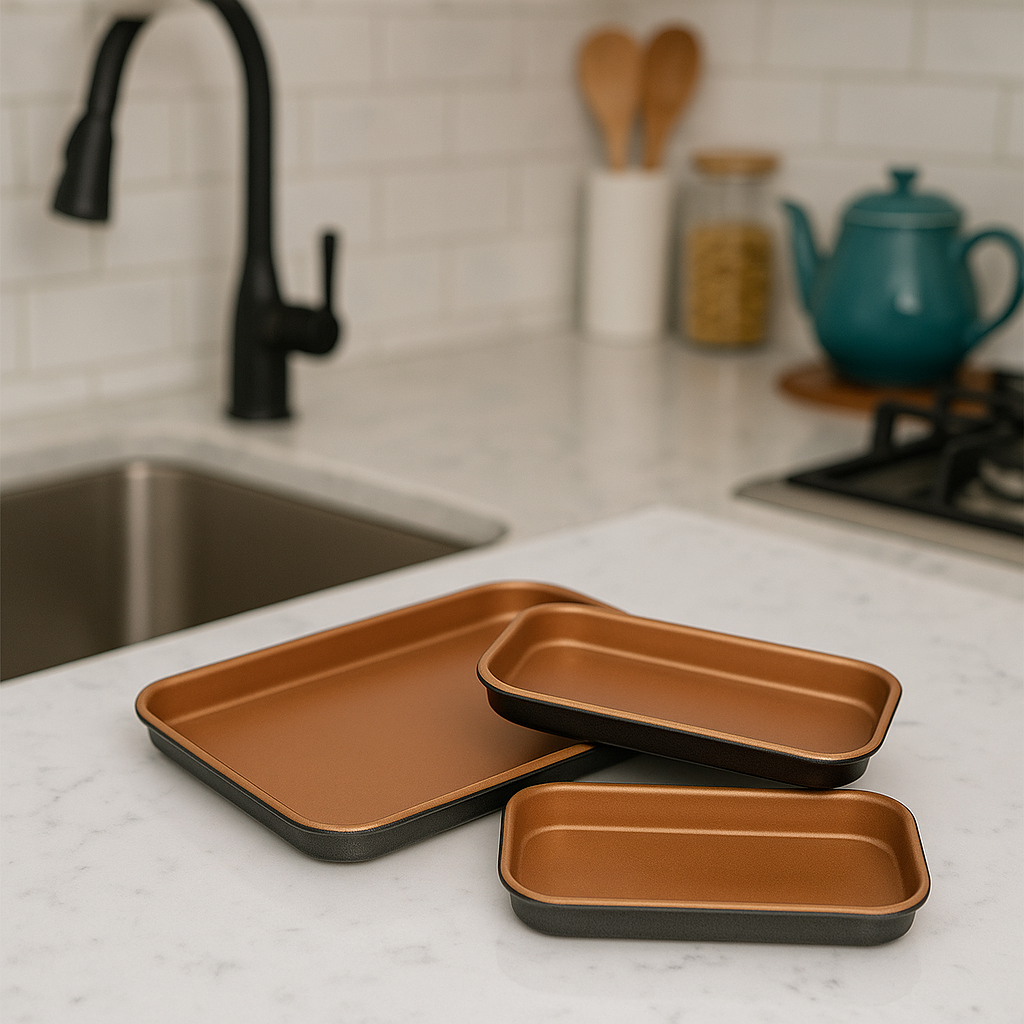 Ceratitanware Oven Trays (Set of 3)