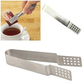 STAINLESS STEEL TEA BAG SQUEEZER STRAINER TONG TONGS