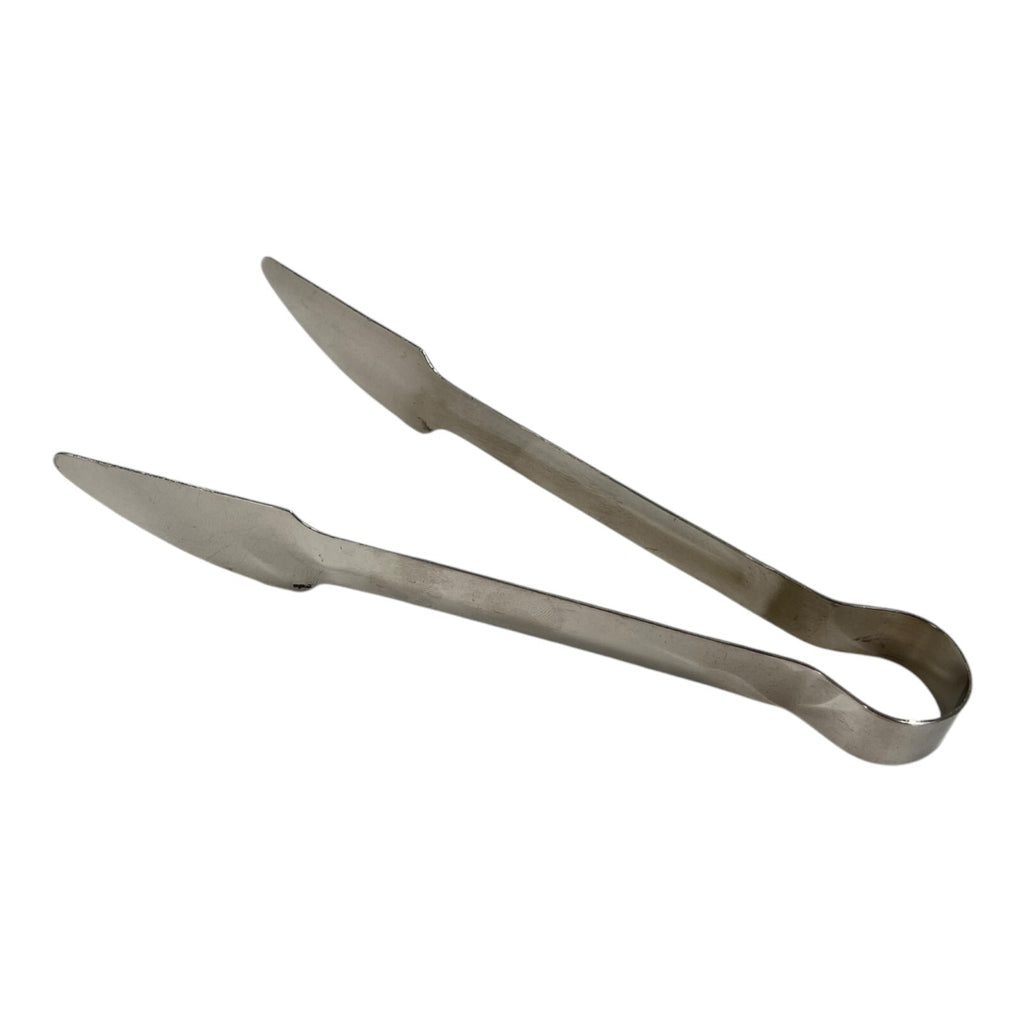 Longlife Stainless Steel Serving Hamburger Tongs Kitchen Food Serving Utensil
