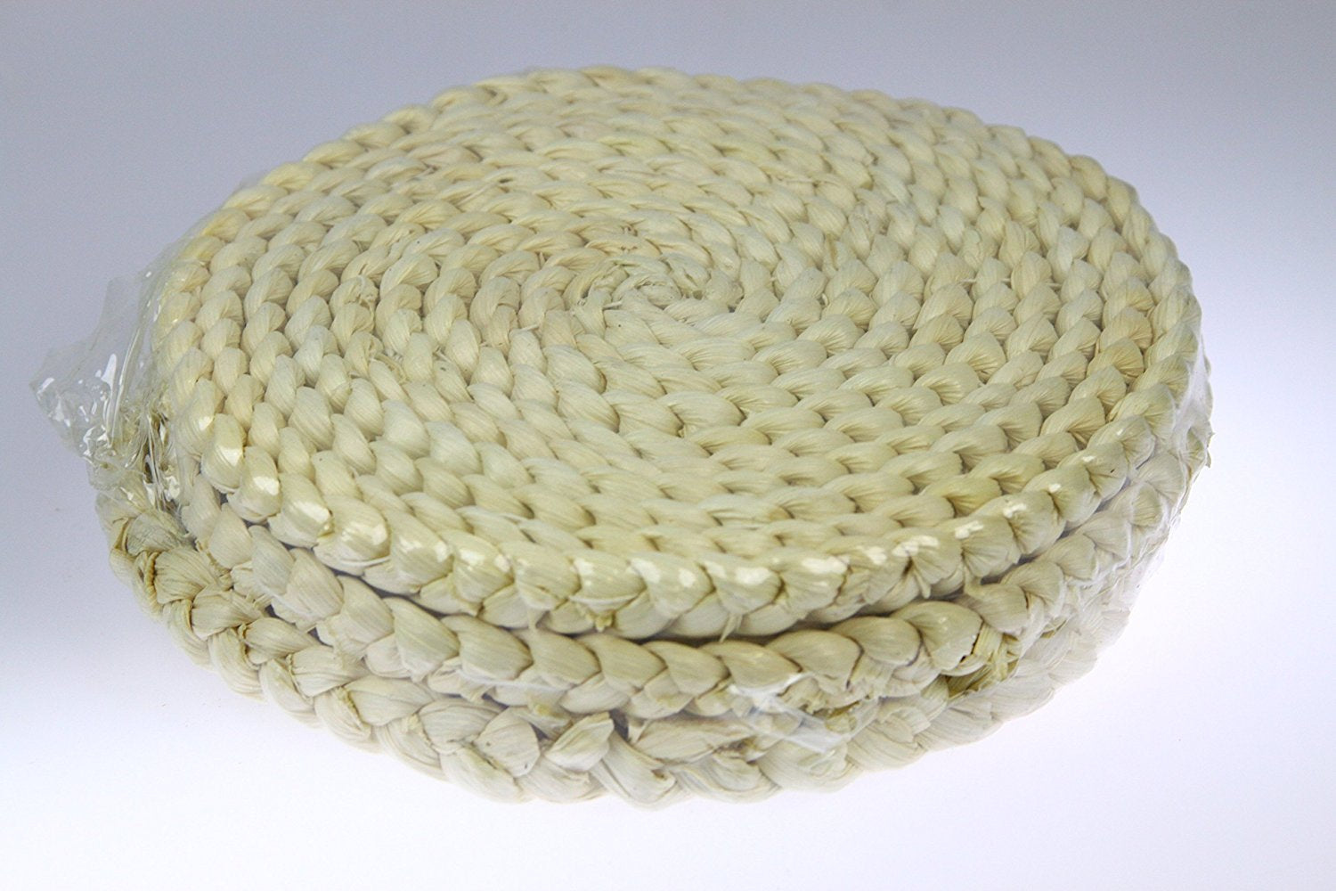 Set of 3 Nature Perfect Rattan Placement Mats Coaster (18Cm/7")