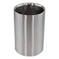 Champagne Bottle Ice Cooler Stainless Steel Double Walled Brushed Wine Cooler