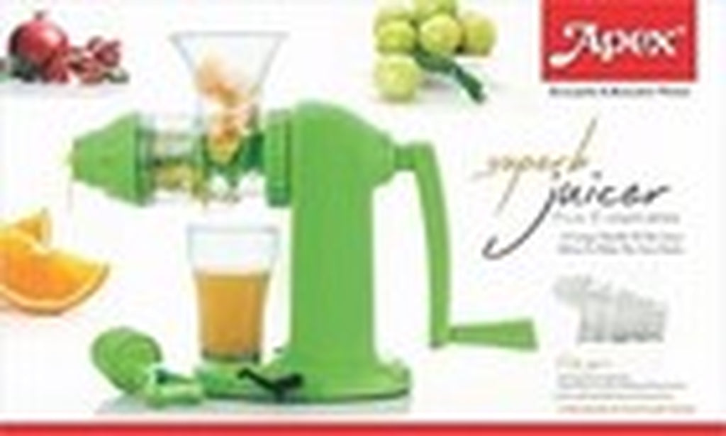 Manual Juicer Squeeze Extractor Fruit Orange Grass Veg Wheatgrass