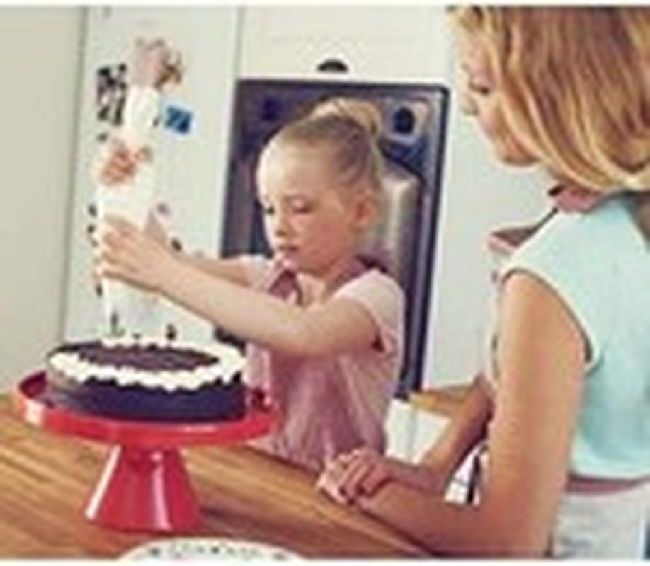 Cake Decorating Set – Rotating Turntable, Piping Nozzles, Bags, Icing Smoothers