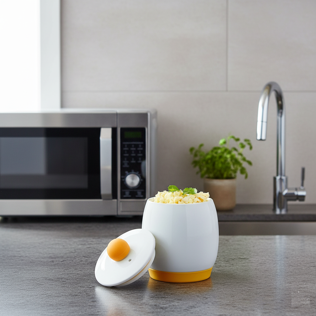 Ceramic Microwave Egg Cooker