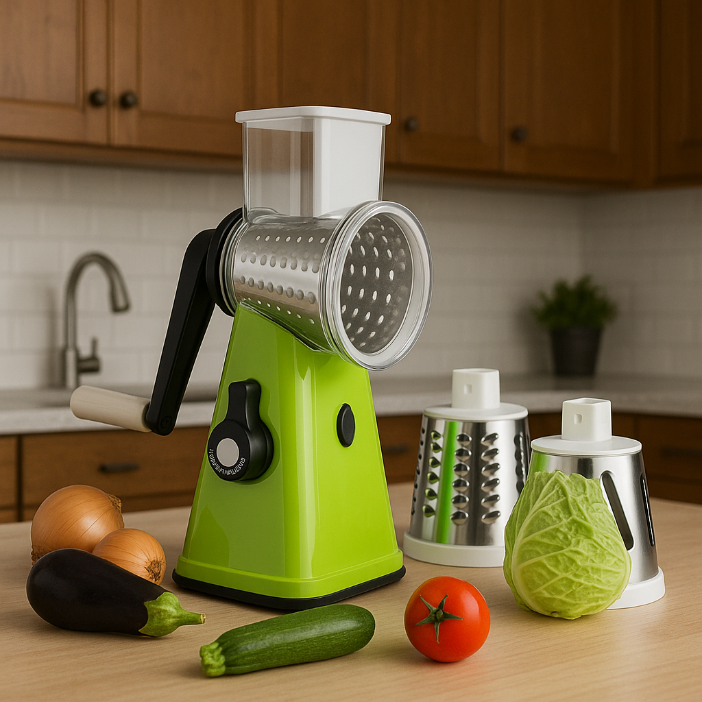 Tabletop Hand Crank Cutter & Slicer