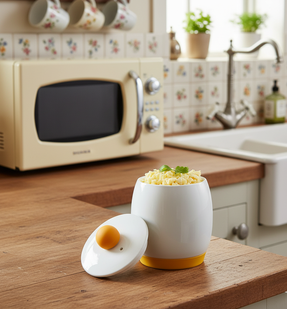 Ceramic Microwave Egg Cooker