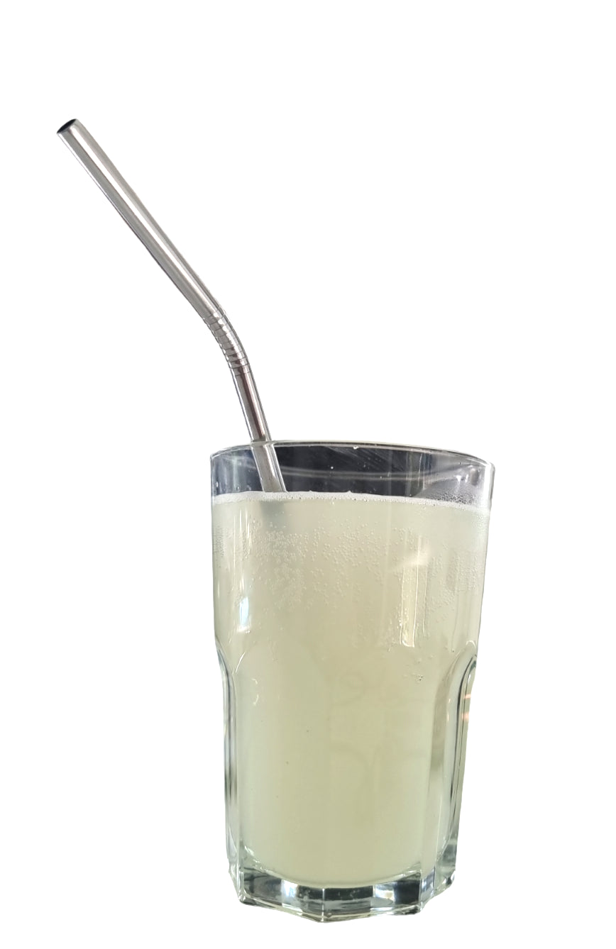 Metal Straws X 4 Steel Eco Reusable Polished Rose Drinking