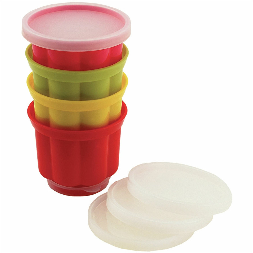 Tala Jelly Moulds Coloured with Lid Kids Birthday Party Food Prepare Cook Baby